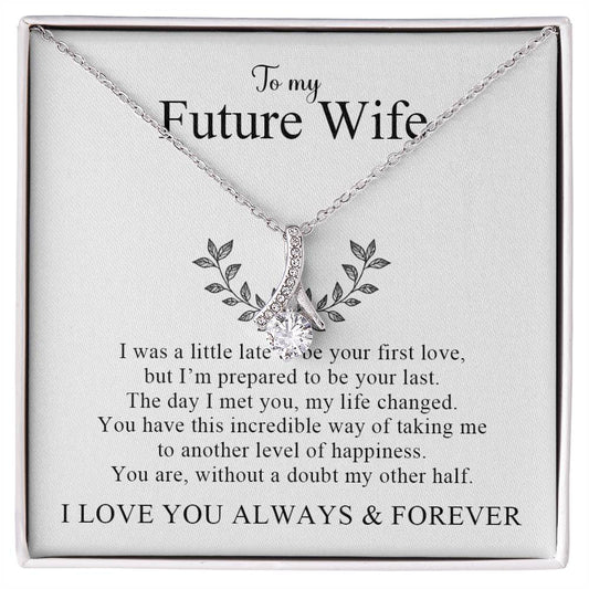 My Future Wife| My Other Half  - Alluring Beauty Necklace