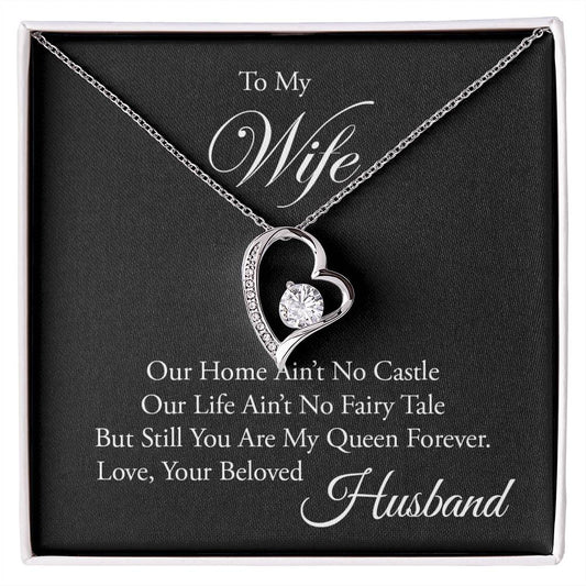 My Wife| My Queen - Forever Love Necklace